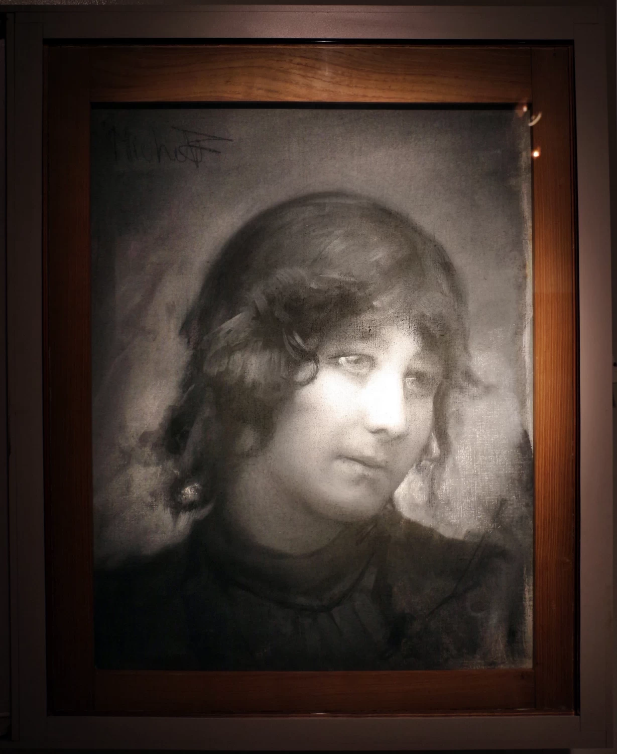 Francesco Paolo Michetti - 202, Studio di testa, Museo Frugone, Genova